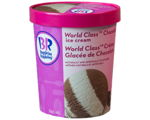 World Class Chocolate Prepack Baskin Robbins Canada